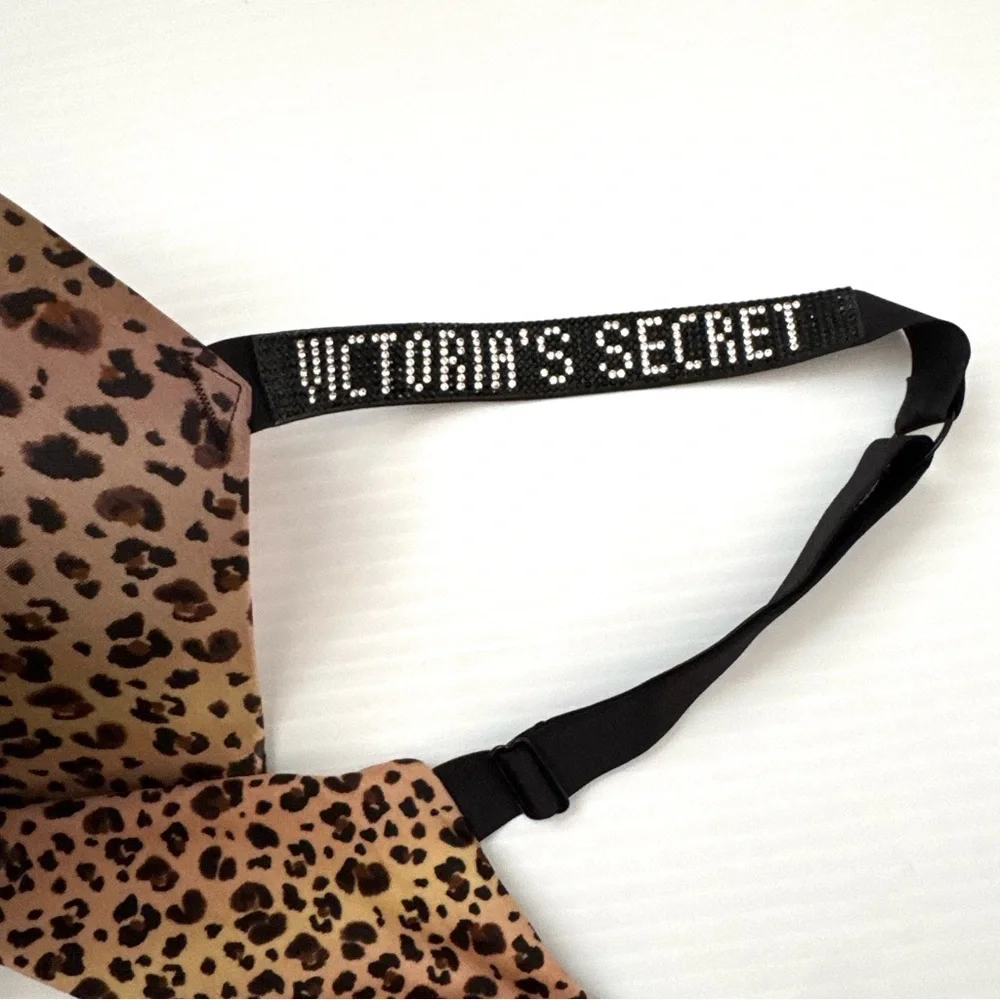 Victoria's Secret Very Sexy Push Up Bra Leopard Print Size 36 DD
